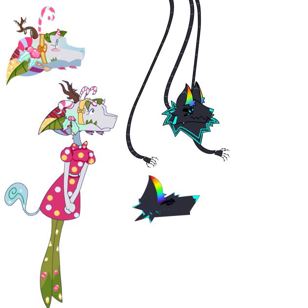 Holly and cypher's first designs!
