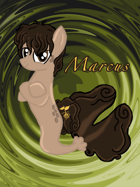 MLP Hippogriff Sea Pony Form (Marcus)