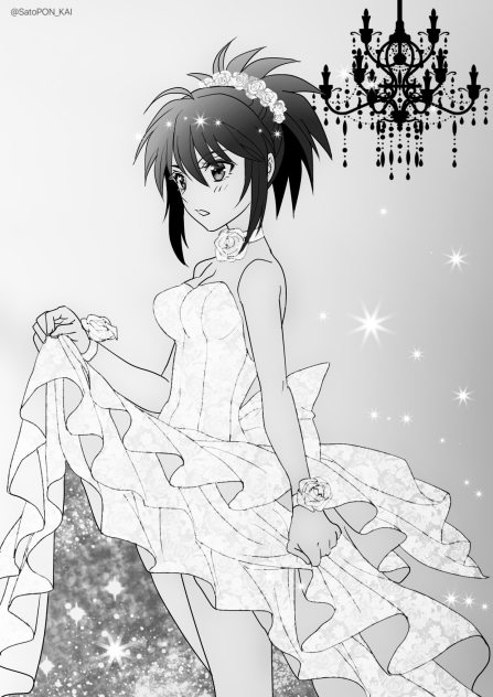 #手癖で女の子を一人描いてください