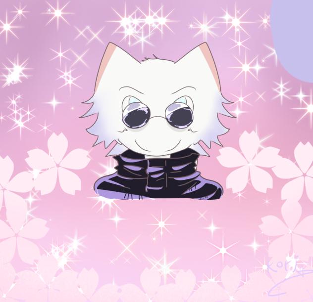 Here’s your blue eyed king gojo