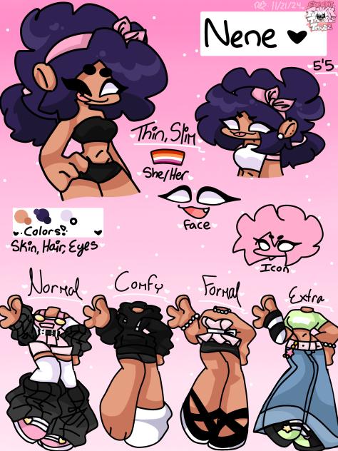 •Nene Reference Sheet•