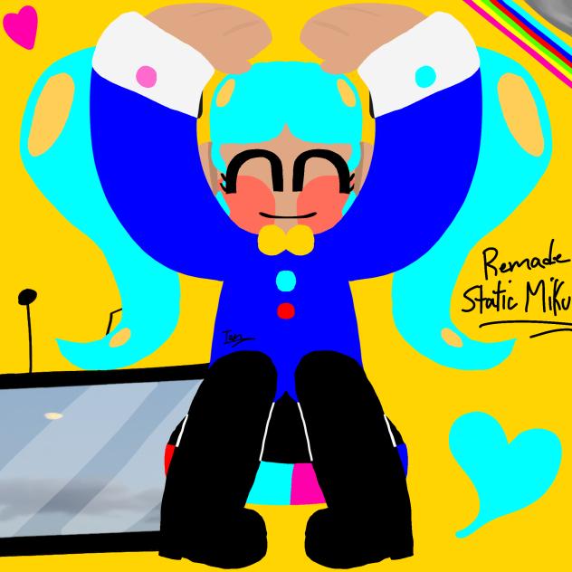 Remade Static Miku!