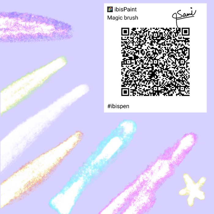 brush qr code(magic brush) - ibisPaint