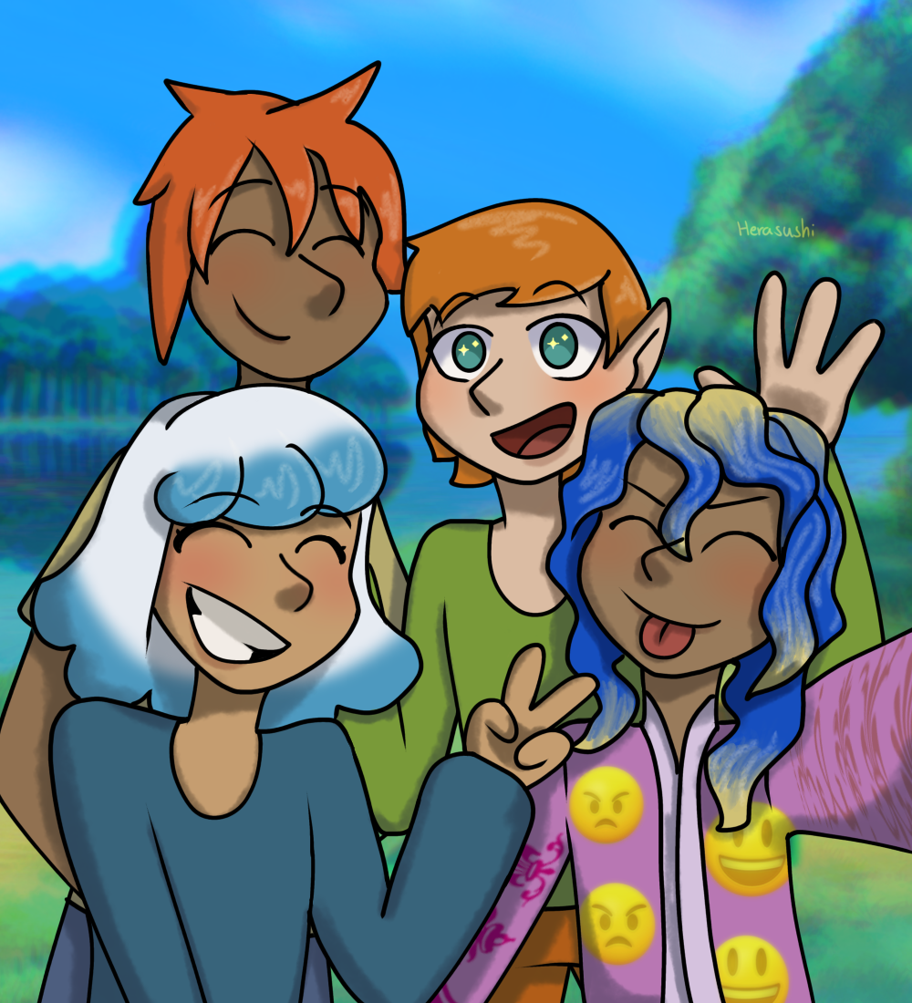 Group picture - ibisPaint