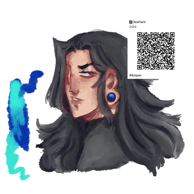 suguru geto+bumpy paint brush qr code