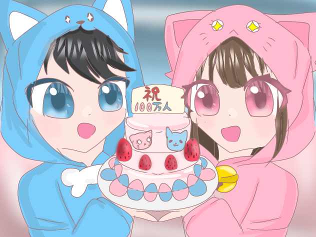 ちろぴの100万人記念 - ibisPaint