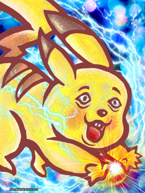 ピカチュウの静電気