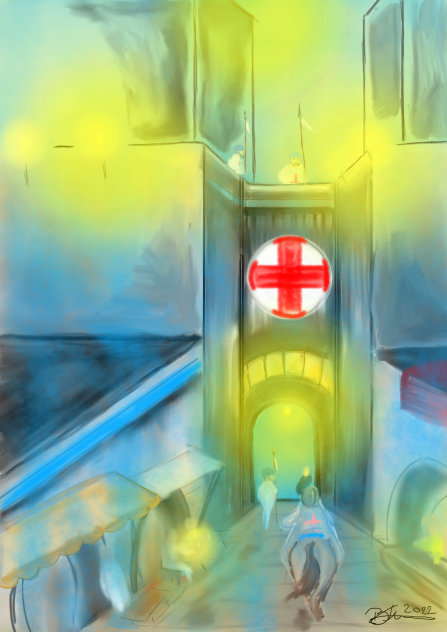 Acra Castle - ibisPaint