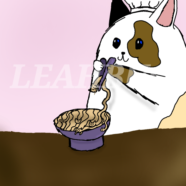 bowl of cats