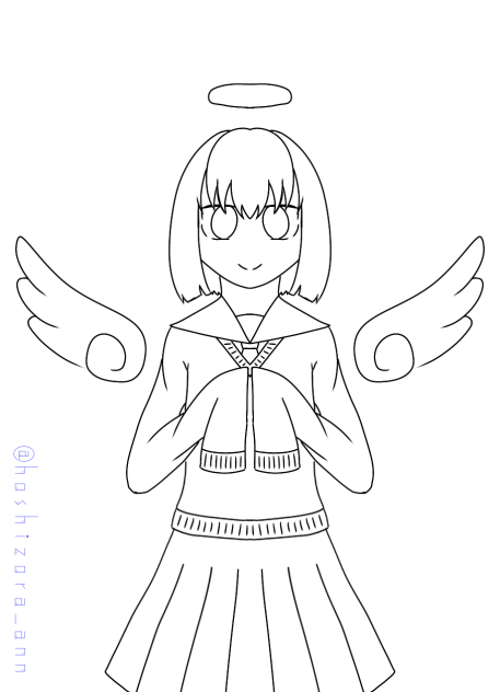 那由多不可思議　線画