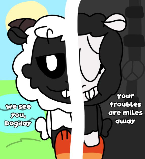 We see you, Dogday (Derealization AU)