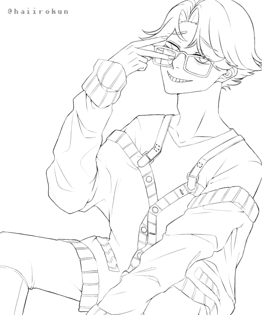 ジーク（塗り絵）