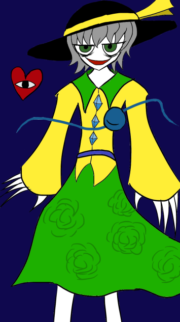 古明地こいしのドキドキ大冒険 Ibispaint