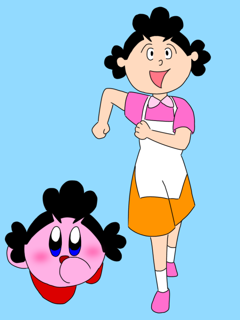 サザエさんカービィ