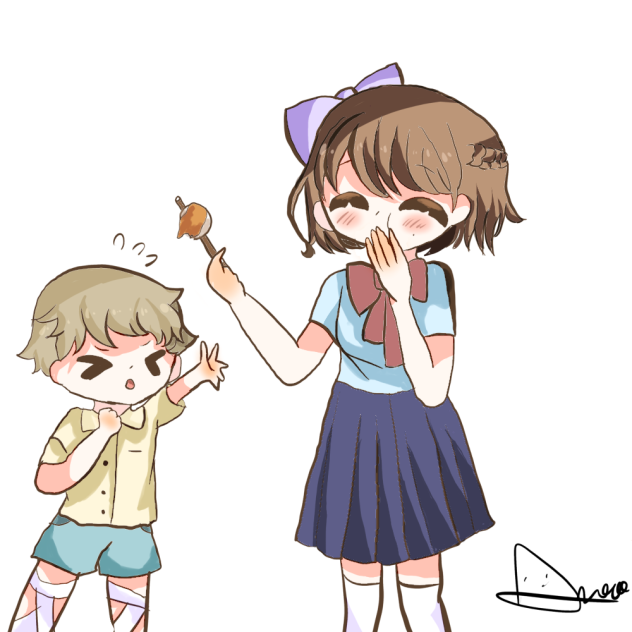 Tim and Mika(My characters lol)