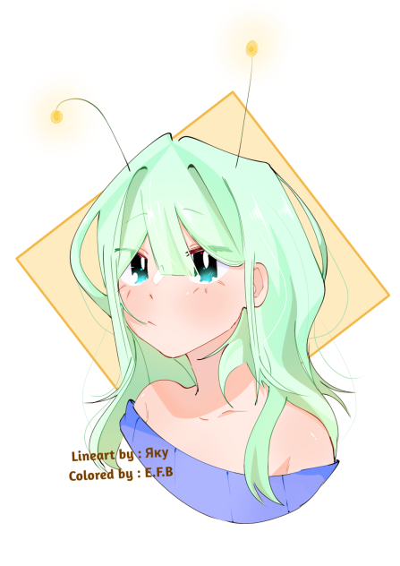 Coloring Яку's lineart (◍•ᴗ•◍) !!