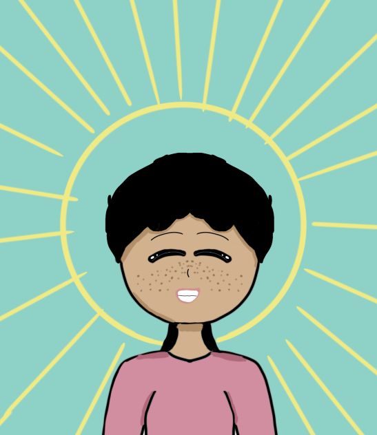 The light is in you.