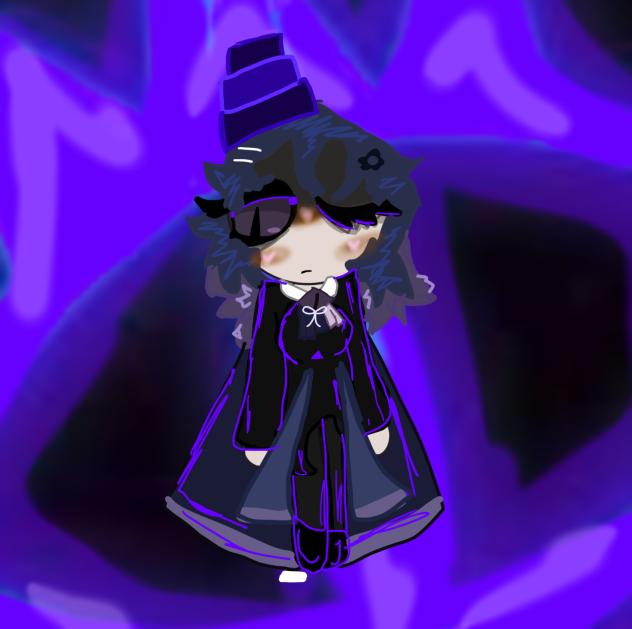 Midnight shadow cookie! (Midnight’s oc)