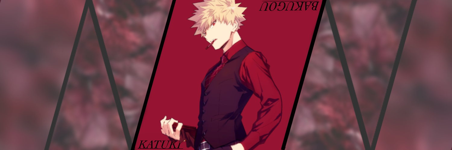 爆豪勝己ヘッダー Ibispaint