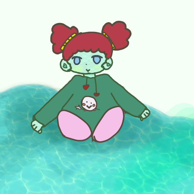 Mermaid girl