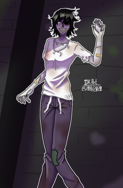 la zombie extraña