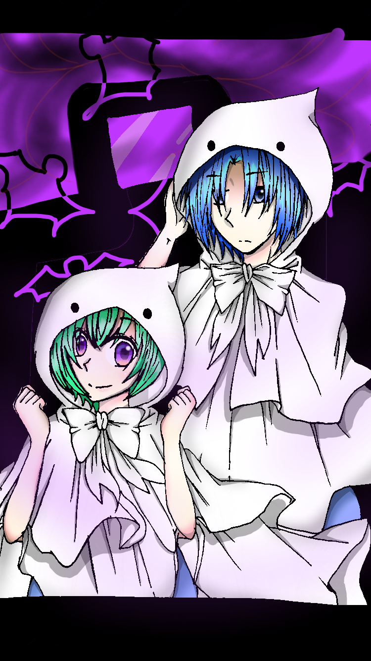 ユウちゃん レイくん 練習 Ibispaint