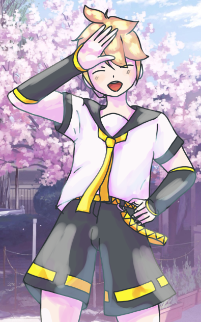 sakura Len Kagamine