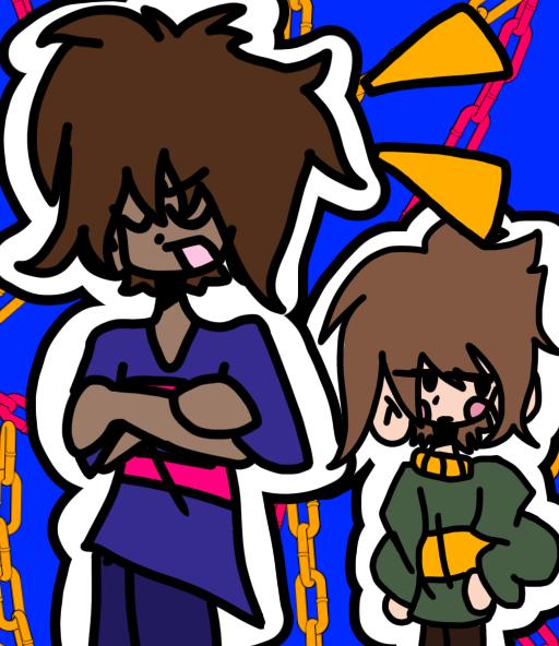 Frisk and Chara