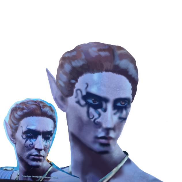 Character from the game  Baldur's Gate 3