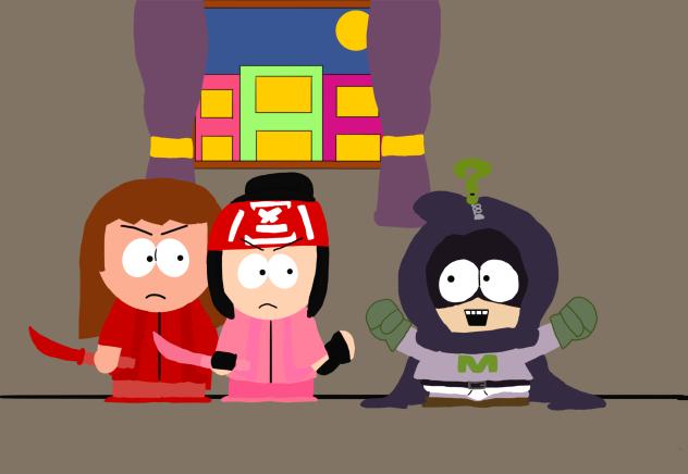 Wendy And Suzume Save Mysterion.