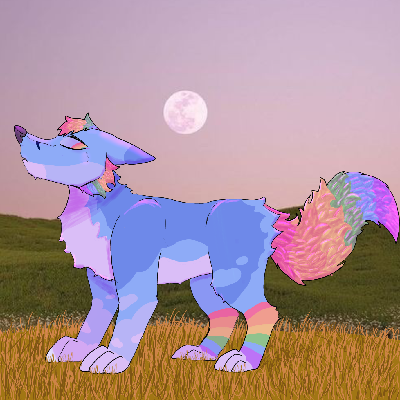 wolf - ibisPaint