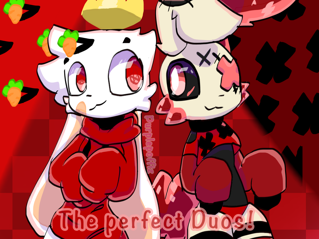 The perfect Duo🐰 🐇 - ibisPaint