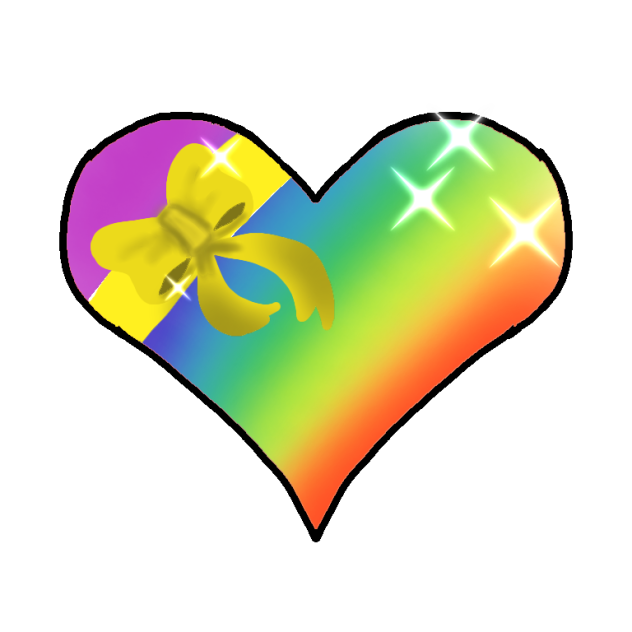 rainbow heart - ibisPaint