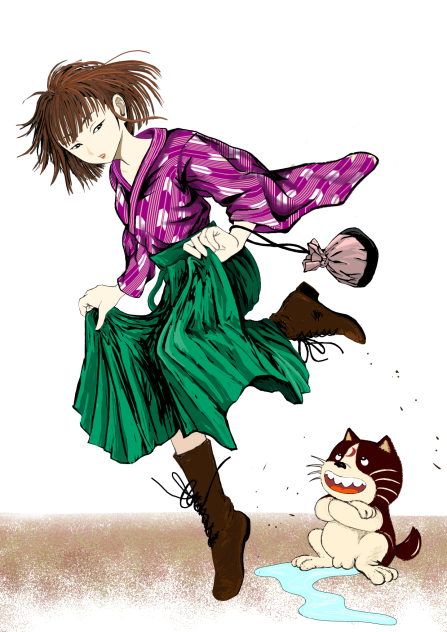 ハイカラさんと猫