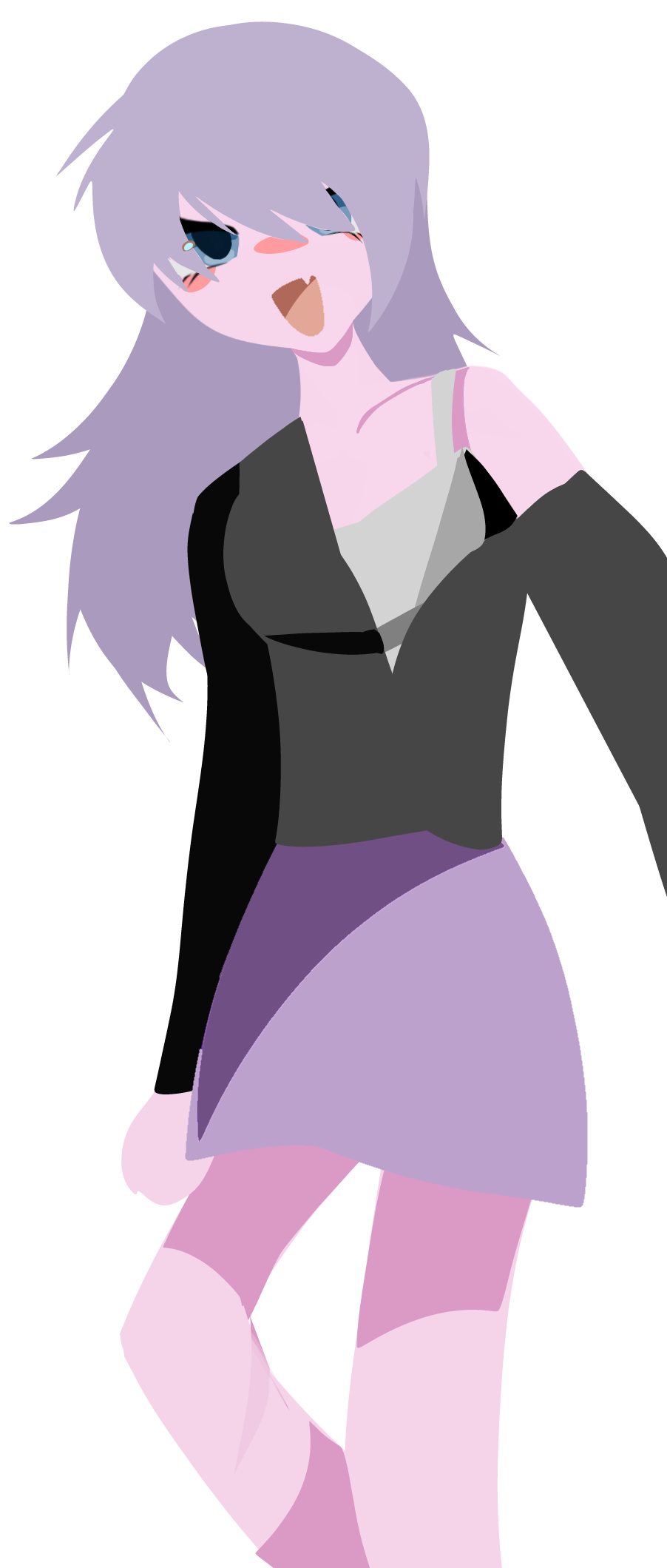 drawing in inverted colours - ibisPaint