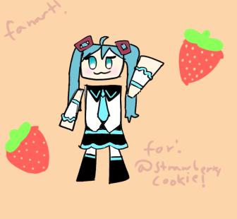 FA for strawberry cookie!