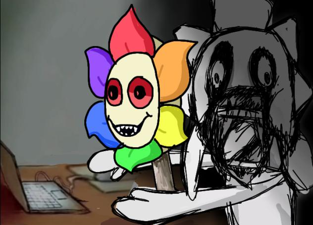 behind the screen