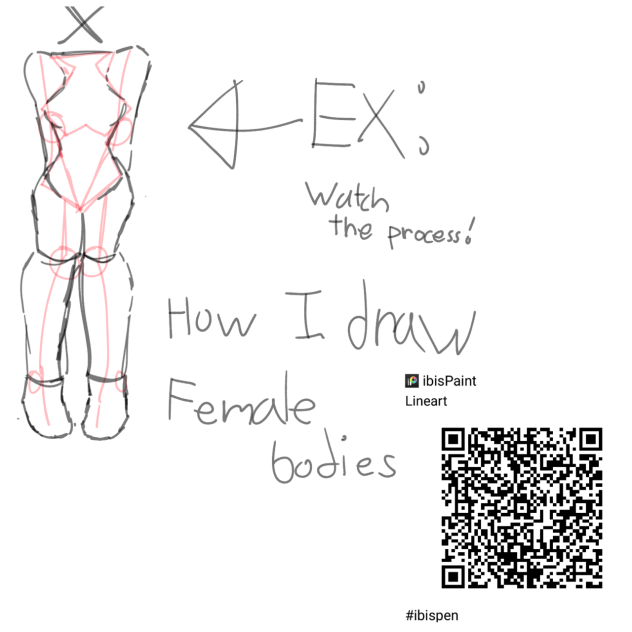 how I draw bodies