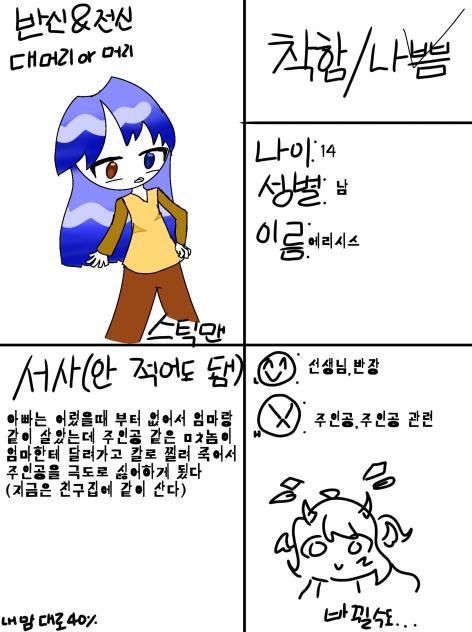 따돌림 금지구역 캐신 제출