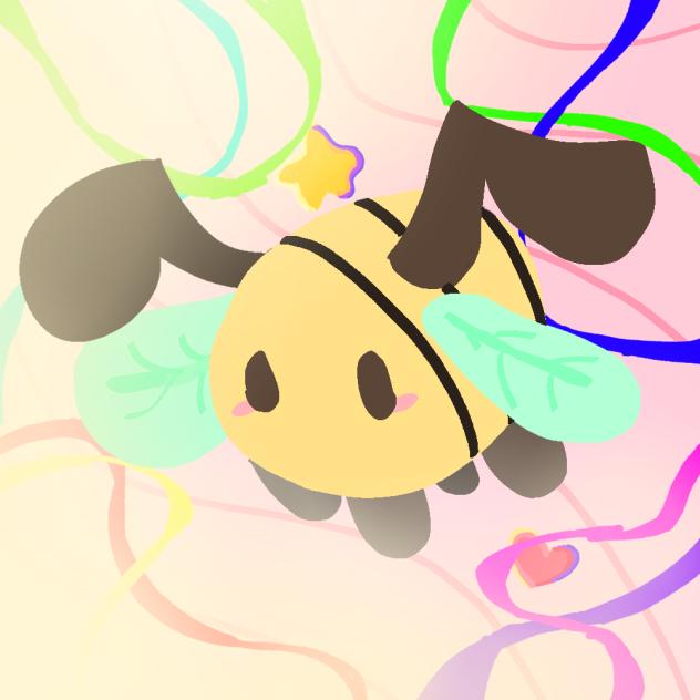 Fan art of a sill bee 🐝