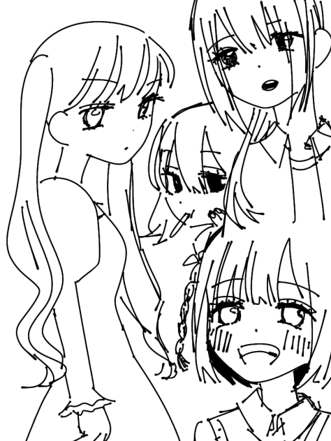 最近私の中にでてくる子たち