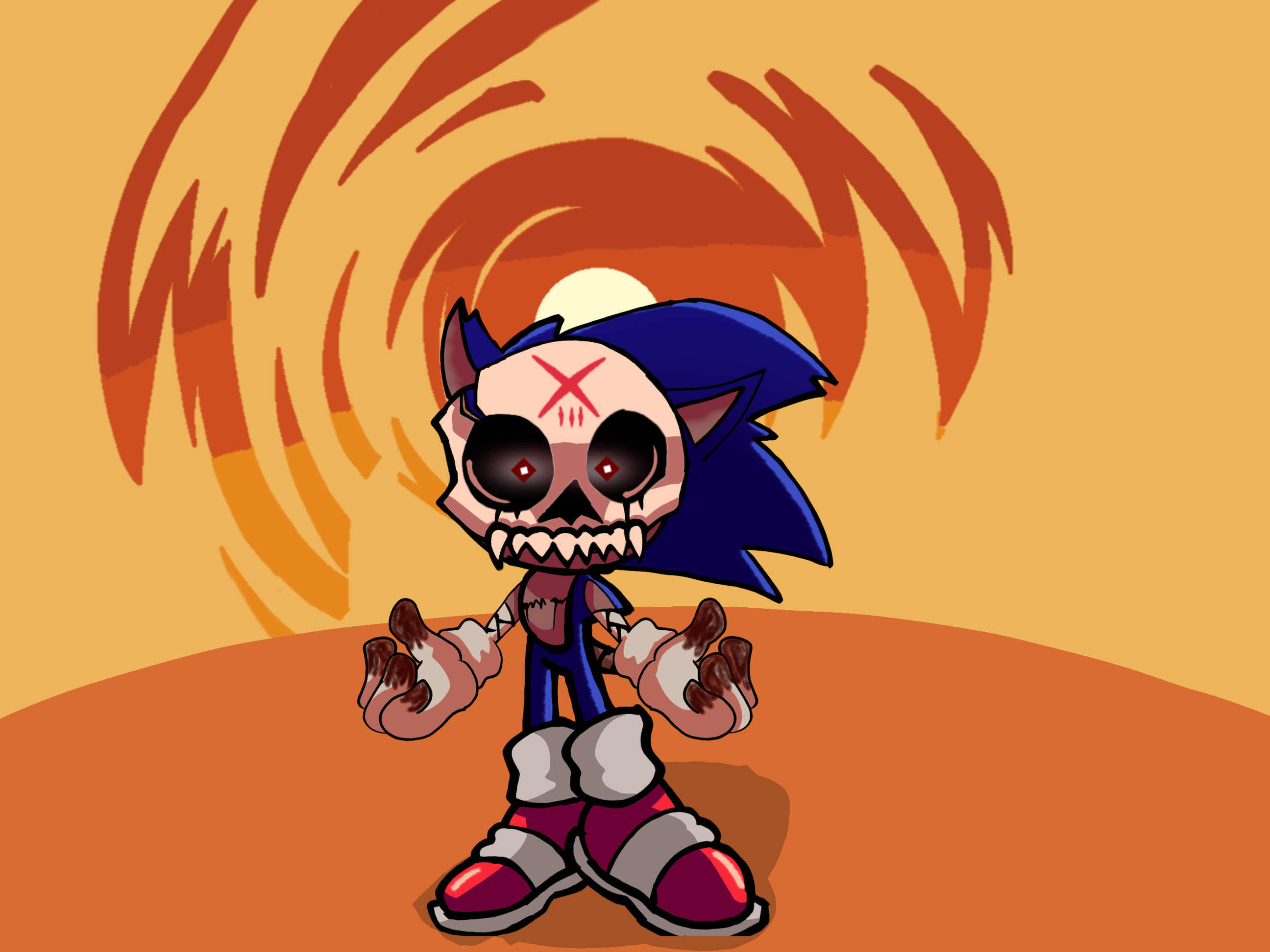 Sonic.exe Rerun sonic.exe re run - ibisPaint