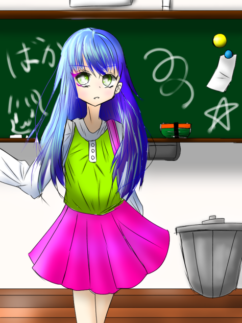 線画借りました！