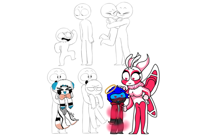 Chibi Collaboration - ibisPaint