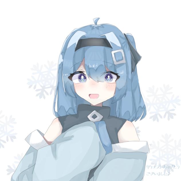 リク絵　ユキさんへー