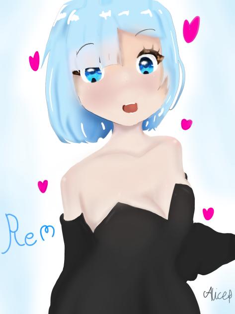Rem fanart!