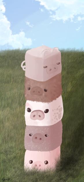 pig cube stack!