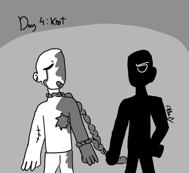 Inktober Day 4 - Knot