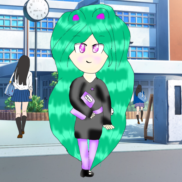 Minty girl