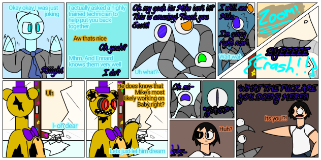 N-o seeing an End. p4 FNaF fanmade comic